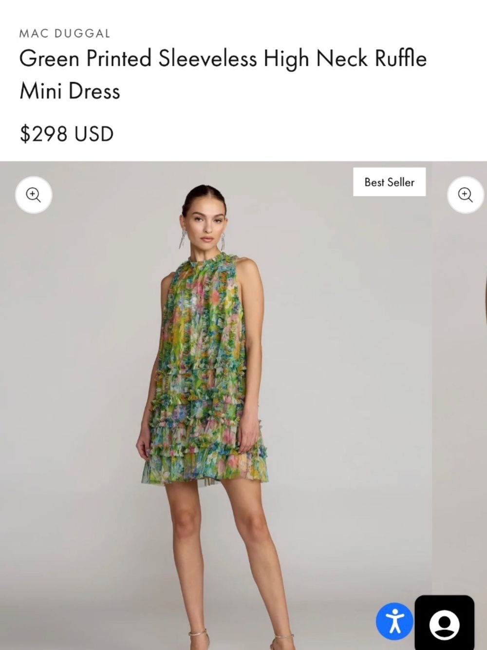 Mac Duggal Cocktail Dress